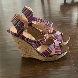 Colorful wedges by Chinese Laundry